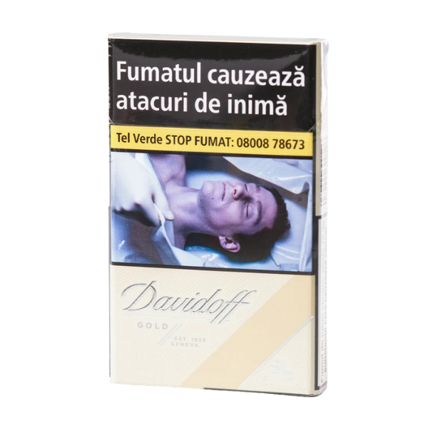 DAVIDOFF GOLD SLIMS