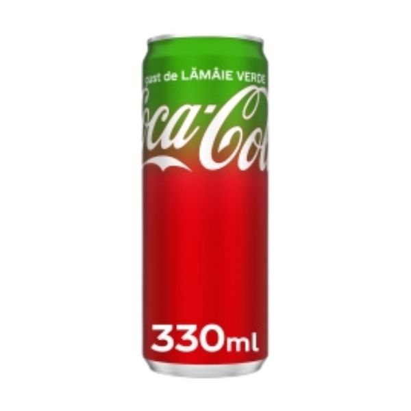 COCA COLA CU GUST DE LAMAIE VERDE DZ 0.33L SGR