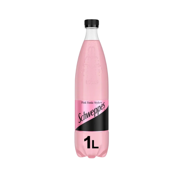 SCHWEPPES PINK TONIC STYLE PET1L SGR