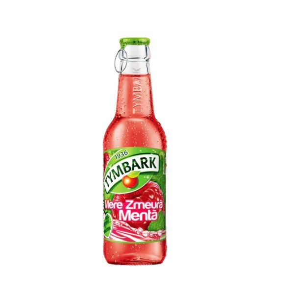 TYMBARK CU SUC MERE,ZMEURA,MENTA 0.25L SGR
