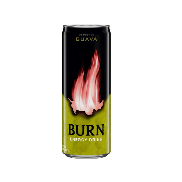 ENERGIZANT BURN CU GUST GUAVA DO DZ 0.25L SGR