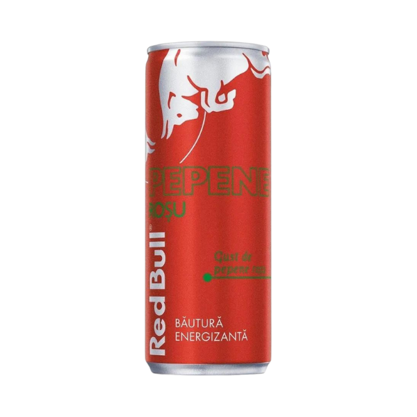 ENERGIZANT RED BULL AR PEPENE ROSU 0.25L SGR