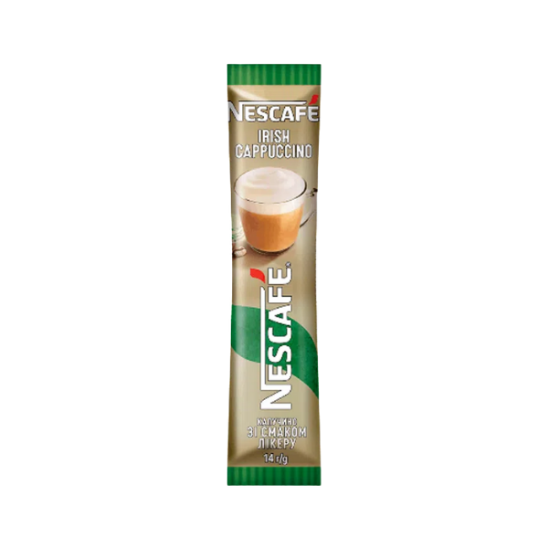 NESCAFE CAPPUCINO IRISH 14G