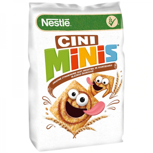 CEREALE CINI MINIS CU SCORTISOARA 250G