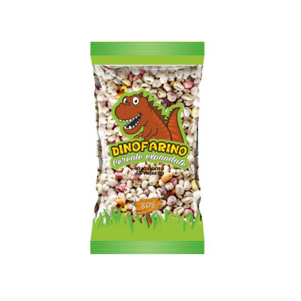 DINOFARINO CU AROMA DE FRUCTE 80G