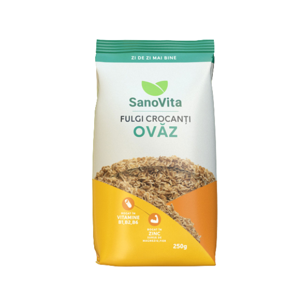 FULGI CROCANTI DE OVAZ SANOVITA 250G