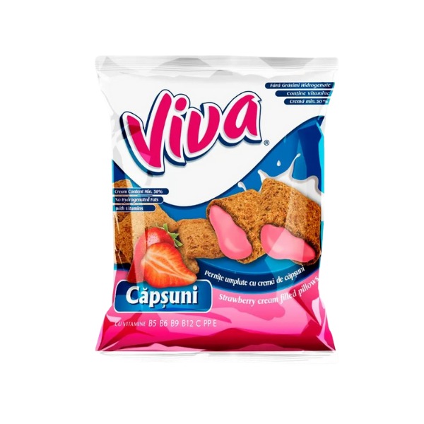 PERNITE CU CR.CAPSUNI VIVA  200GR