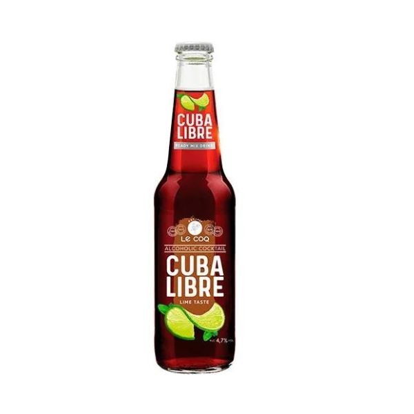 COCKTAIL CUBA LIBRE LE CQ CU GUST DE LIME 4.7% 0.33L SGR