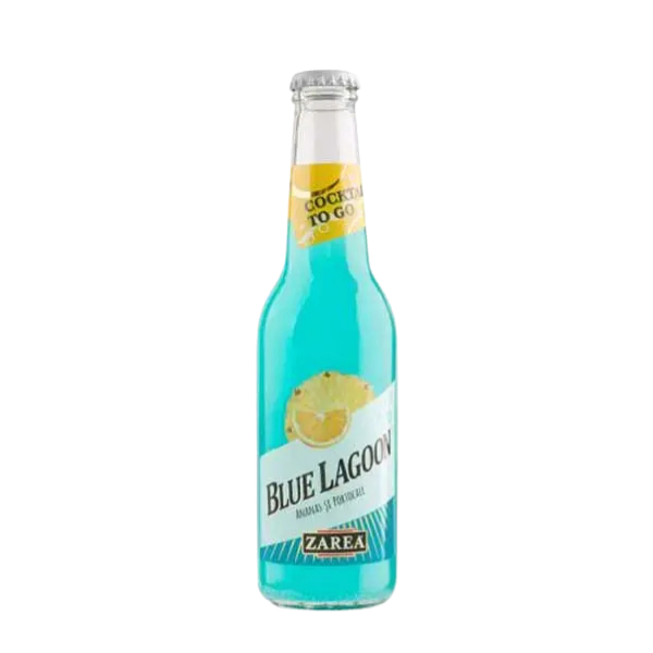 COCKTAIL ZAREA BLUE LAGOON CU SUC ANANAS&PORTO 0.275L SGR