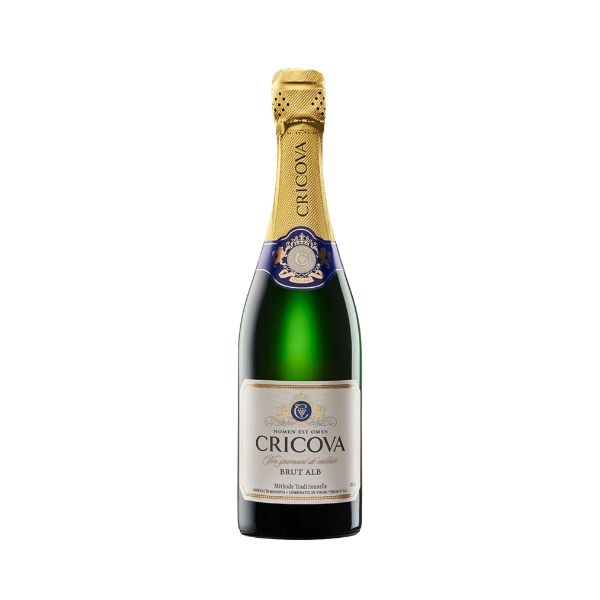 VIN SPUMANT CRICOVA CRISECCO ALB BRUT 0.75L SGR