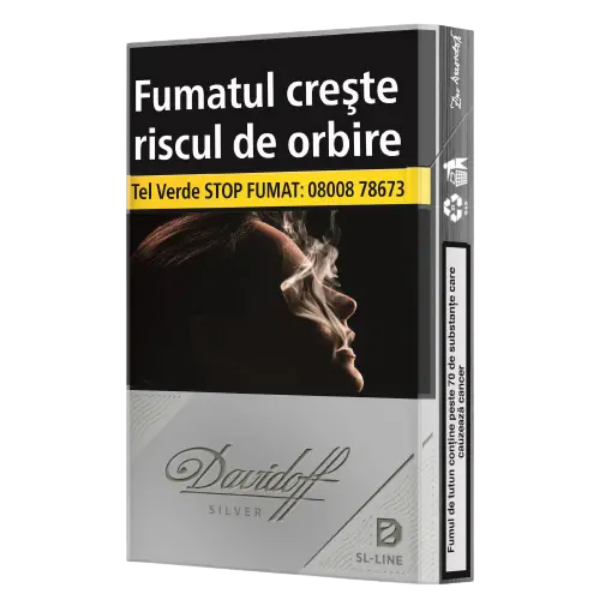 DAVIDOFF SILVER SLIMS