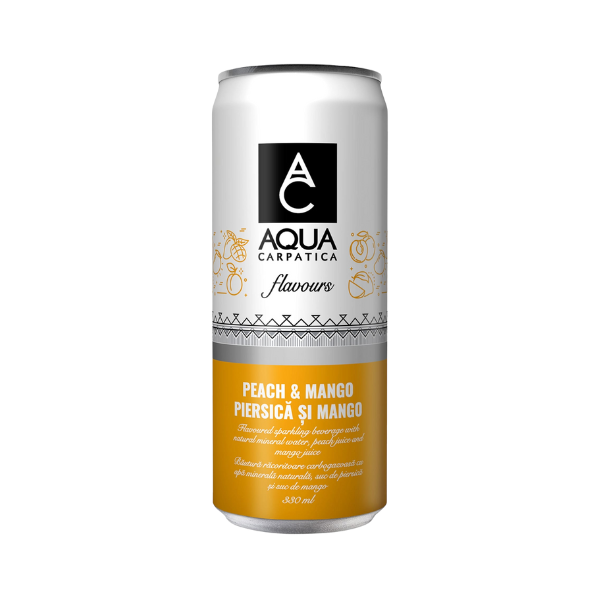 AQUA CARPATICA CU AR PIERS SI MANGO DZ330ML SGR
