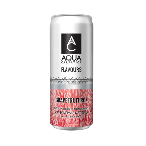 AQUA CARPATICA CU AR GREFE ROZ DZ 330ML
