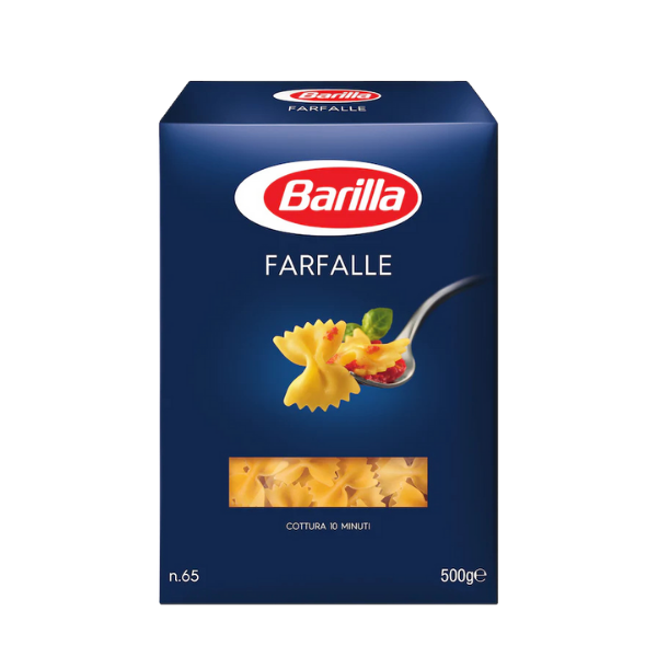 PASTE BARILLA FARFALLE 500GR
