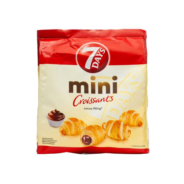 7DAYS MINI CROISSANTE CU CR CACAO 185G
