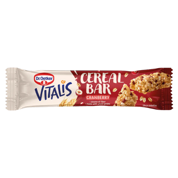 BATON CEREALE CU MERISOARE VITALIS 35G