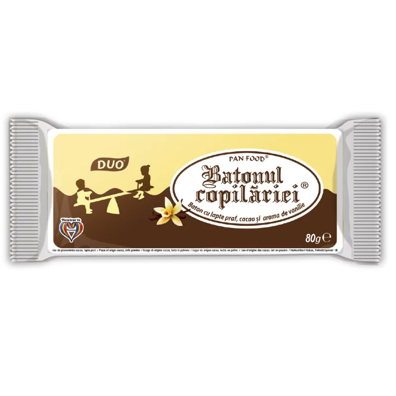 BATONUL COPILARIEI CACAO PAN FOOD 80G