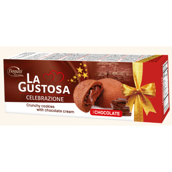 BISCUITI CU CR. CIOCOLATA LA GUSTOSA150G