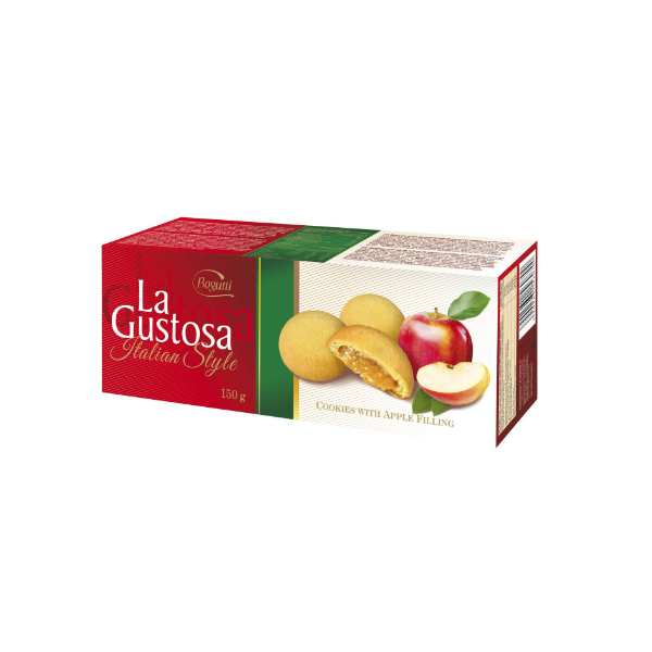 BISCUITI CU CR.MERE LA GUSTOSA 150G