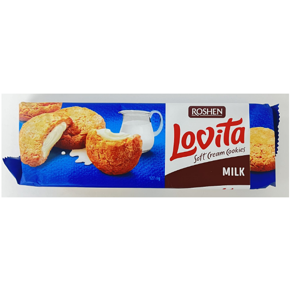 BISCUITI LOVITA SOFT CREAM MILK 127GR