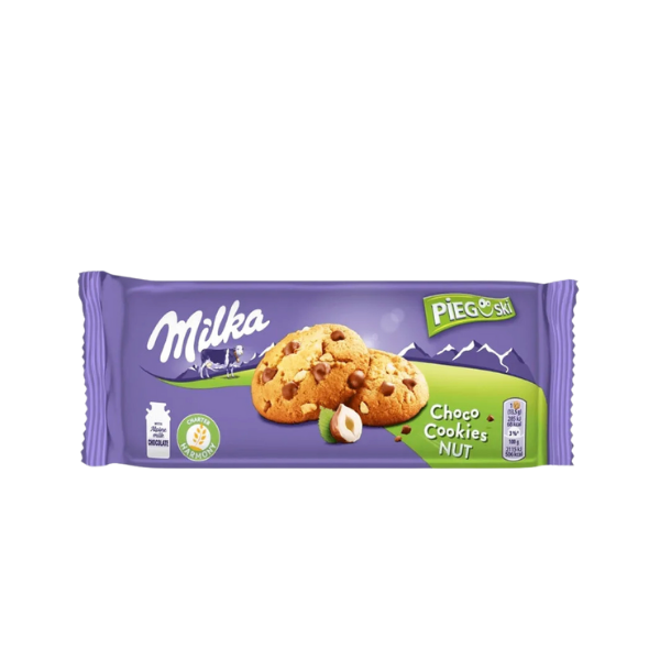 BISCUITI MILKA NUT CU ALUNE  135G