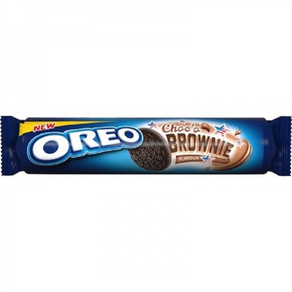 BISCUITI OREO CU CACAO SI CR. CU CACAO 154G