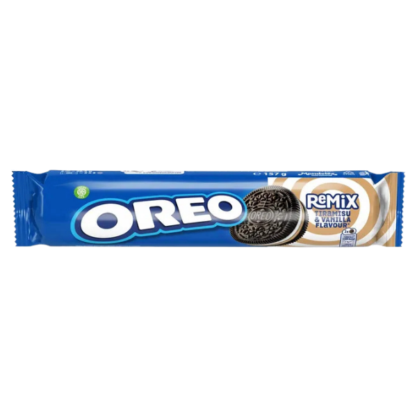 BISCUITI OREO REMIX TIRAMISU CU AR. DE VANILIE 157G