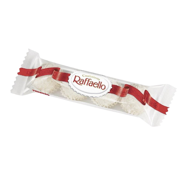 BOMBOANE RAFFAELLO CU NUCA DE COCOS SI MIGDALET4 40G