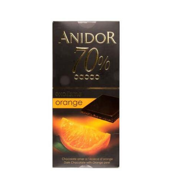 CIOCOLATA ANIDOR PORTOCALE 70% 85G
