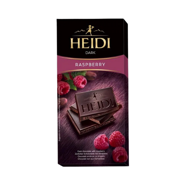 CIOCOLATA HEIDI DARK RASPBERRY 80G