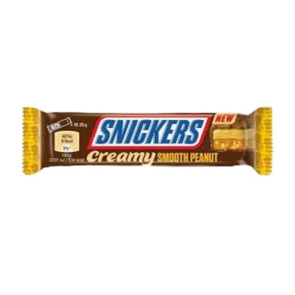 CIOCOLATA SNICKERS CU CR.CREAMY SMOOTH PEANUT 36.5G