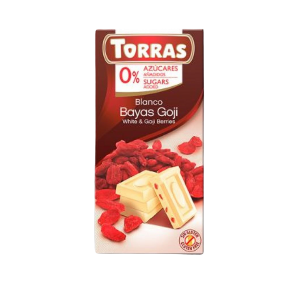 CIOCOLATA TORRAS ALBA FRUCTE GOJI FZG 75 G