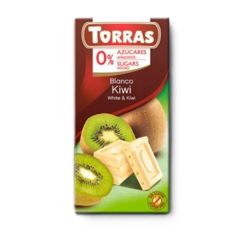 CIOCOLATA TORRAS ALBA KIWI FZG 75 G