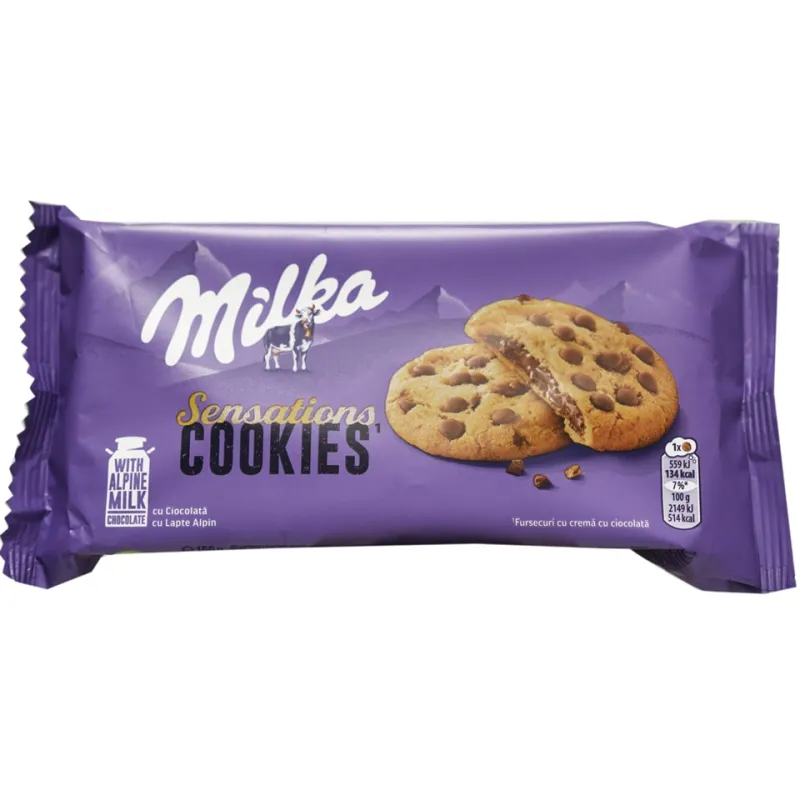 FURSECURI MILKA CU CR CIOCOLATA SENSATIONS 52G