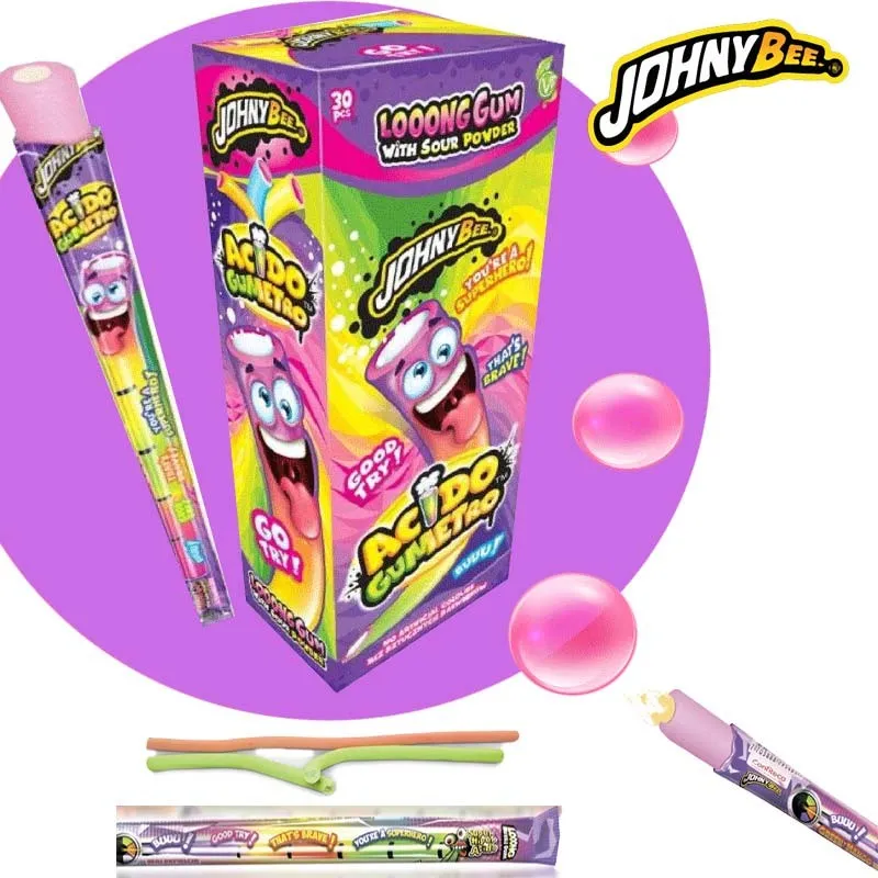 GUMA JOHNY BEE ACIDO GUMETRO 22G