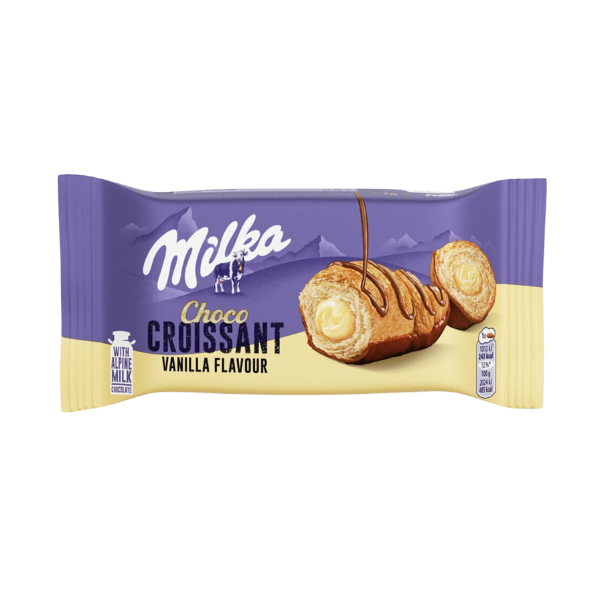 MILKA CROISSANT CR CU AR VANILIE 50G