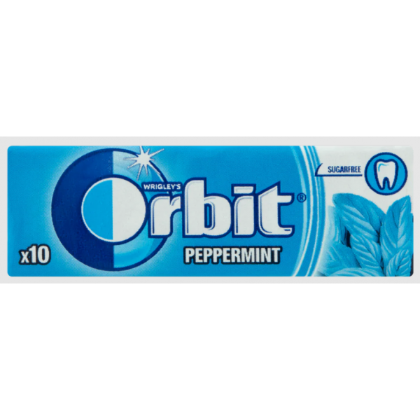 ORBIT CU AR. MENTA 10 PASTILE 14G