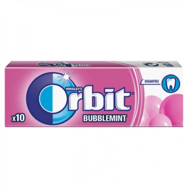 ORBIT CU AR.FRUCTE SI MENTA 14G