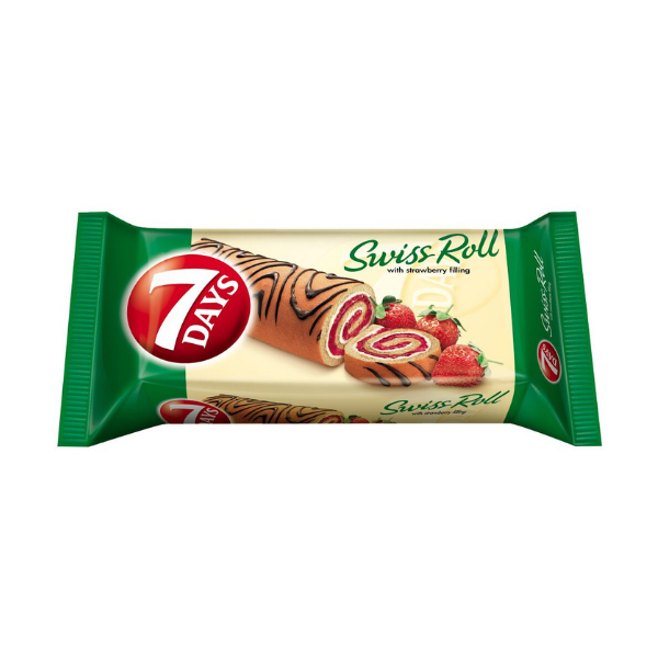 7DAYS RULADA CU UMPLUTURA DE CAPSUNI 200G