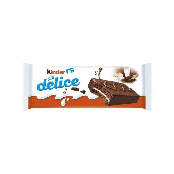 KINDER DELICE CU UMPL.DE ALUNE SI CACAO 39G