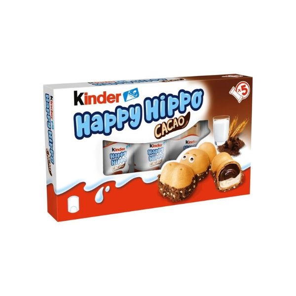 KINDER HAPPY HIPPO CACAO T5 103.5G