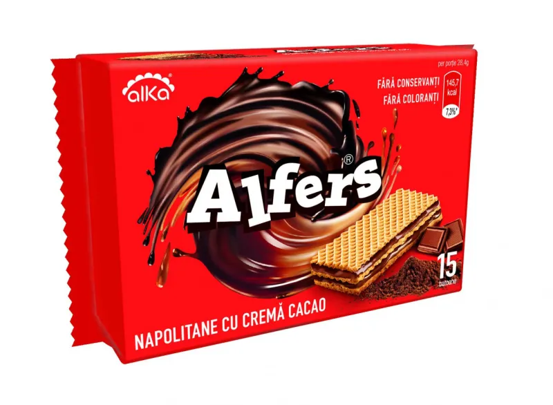 NAPOLITANE CU CR CACAO 72% ALFERS 170G