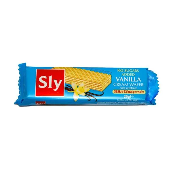 NAPOLITANE CU CR VANILIE FARA ZAHAR SLY 20G