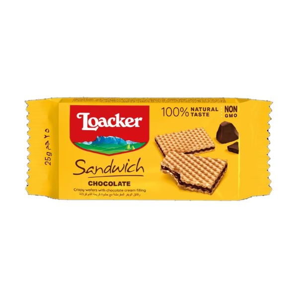 NAPOLITANE LOACKER CU CREMA DE CIOCOLATA 25G