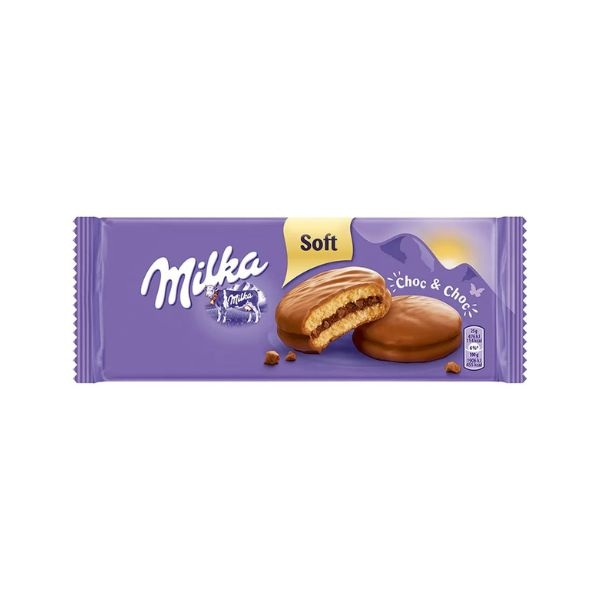 PRAJITURA MILKA CU CIOCO CHOC&CHOC 150G