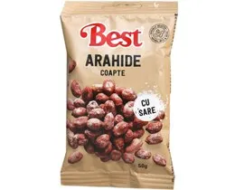 ARAHIDE ROSII COAPTE SI SARATE GOLD 250G
