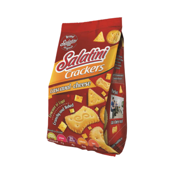 BISCUITI SALATINI CU GUST DE CASCAVAL 370G