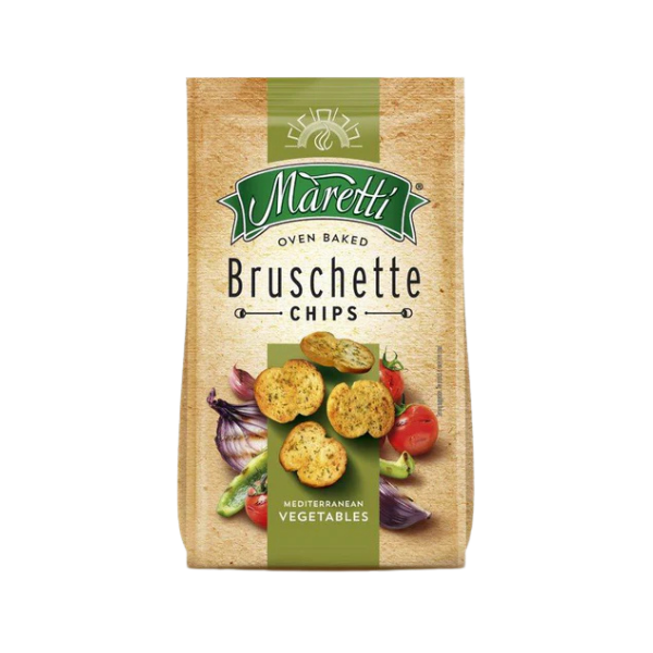 BRUSCHETTE CU AR. DE LEGUME MEDITERRANEAN MARETTI 70G