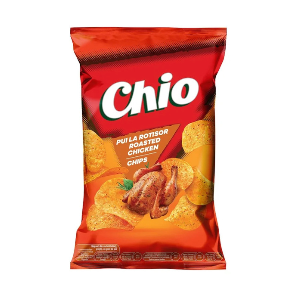 CHIPS CU AR.PUI LA ROTISOR CHIO 125G