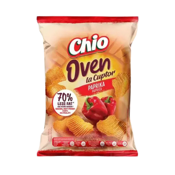 CHIPS OVEN CU AR.PAPRICA CHIO 100G